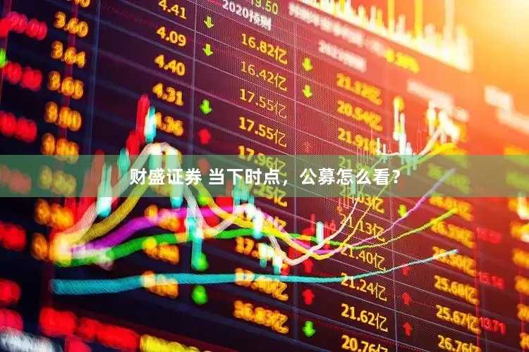 财盛证券 当下时点，公募怎么看？
